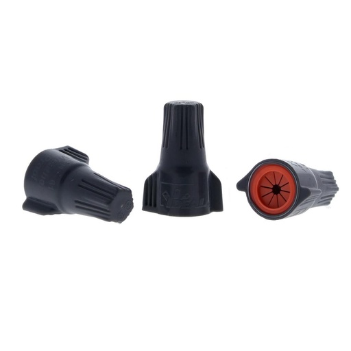[30-1361] WeatherProof Wire Connectors, Model 61® Gray/Orange, Box of 1,000