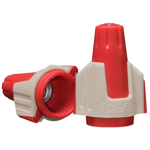 [30-244J] Twister® PRO Wire Connectors, Model 344® Red/Tan, Jar of 250
