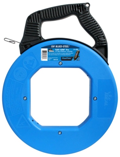 [31-656] Digital Blued-Steel™ Fish Tape w/BlueView™ Display, 120'