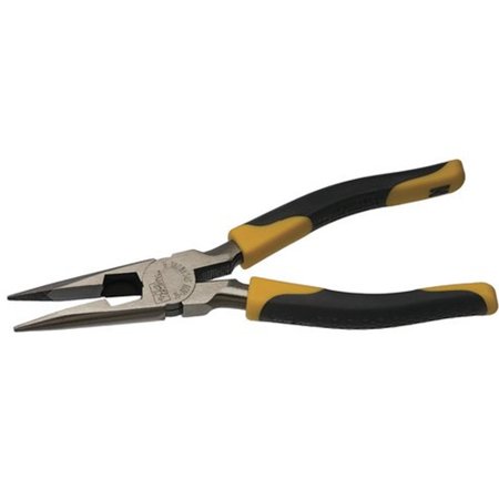[35-3038] Long-Nose Pliers w/Cutter 8-1/2", Smart-Grip™