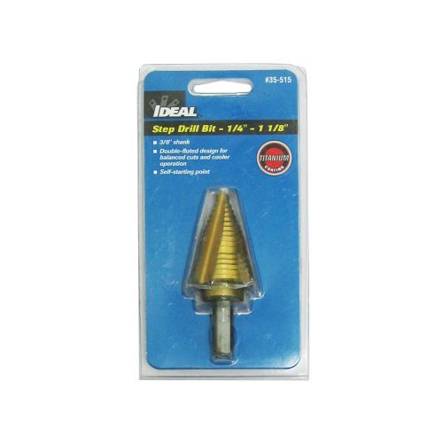 [35-515] Step Drill Bit 1/4" - 1-1/8"