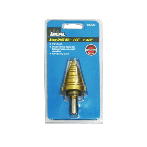 [35-517] Step Drill Bit 1/4" - 1-3/8"