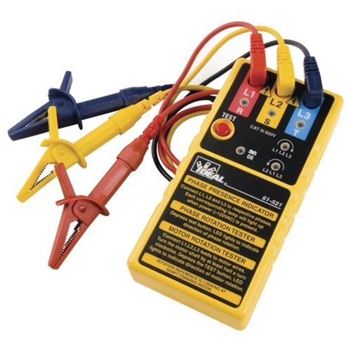 [61-521] 3-Phase Motor Rotation Tester