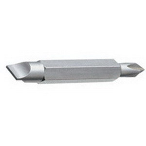 [78-0103] Double-Ended Bit, Slotted 1/4" x Square #2