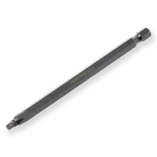 [70340BK] Driver Bit - #3 Black Square x 4"