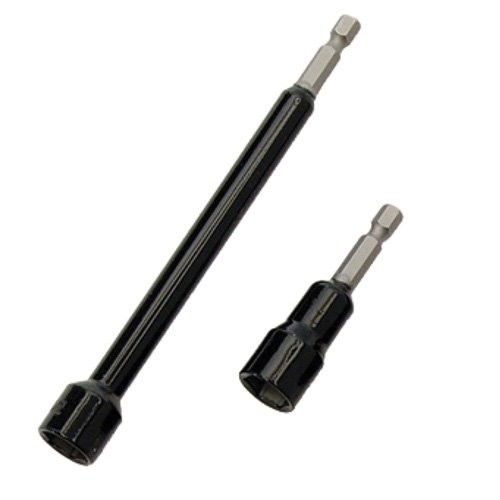 [70961BKP1] Hex Bit - 1/2" Black x 6" PKG