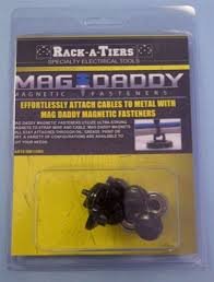 [RM110BK] Mag Daddy 10 lb. Cable Tie Mount-Black (Qty 10)