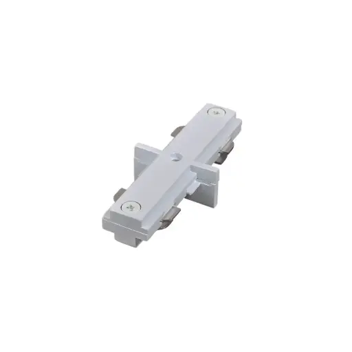 Surface Mounted Track Accessories Straight Connector A White