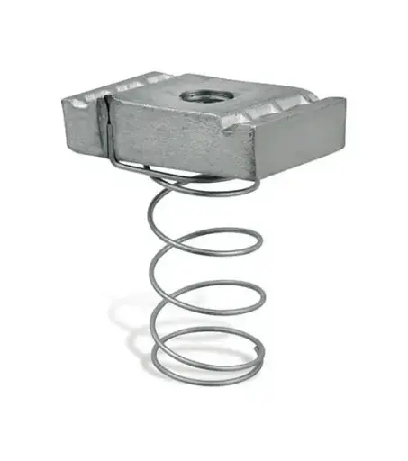 [SNF-14] 1/4″ Regular Channel Spring Nut – Electroplated Zinc