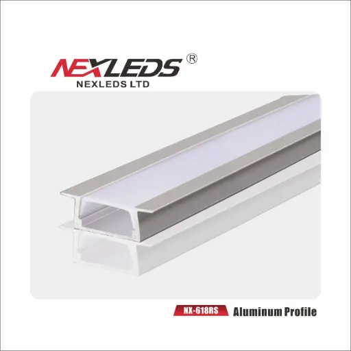 [NX-618RS] Recess Mounting LED Aluminum Profile 3M NX-618RS