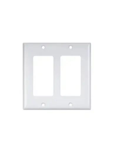 [2DECS] 2 Gang Decora Wall Plate