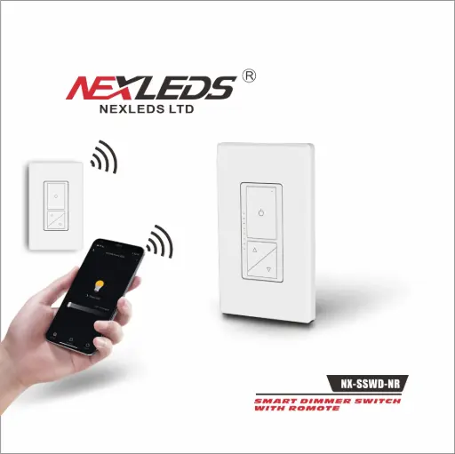 [NX-SSWD-NR] 3-Way Smart Dimmer Switch with Remote Controller