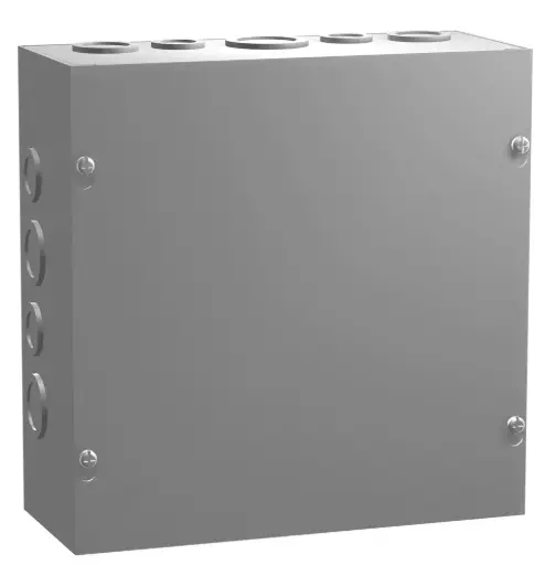 [CSKO16166] 16x16x6 Enclosure Box with Screw Cover w/KO
