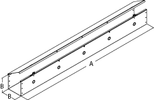 [CWST6120] CWST6120 - Type 1 Lay In Hinge Cover Wireway 120"