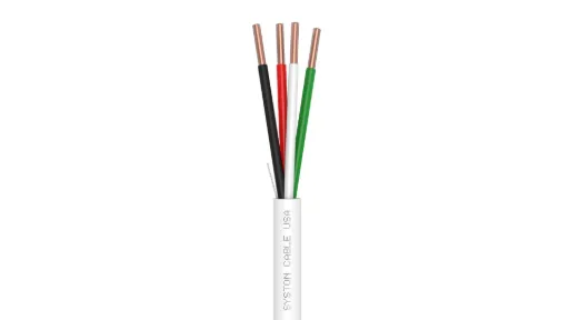 22/4 Solid Unshielded Cable, Plenum, CMP, FT6 (300 m) Pull Box