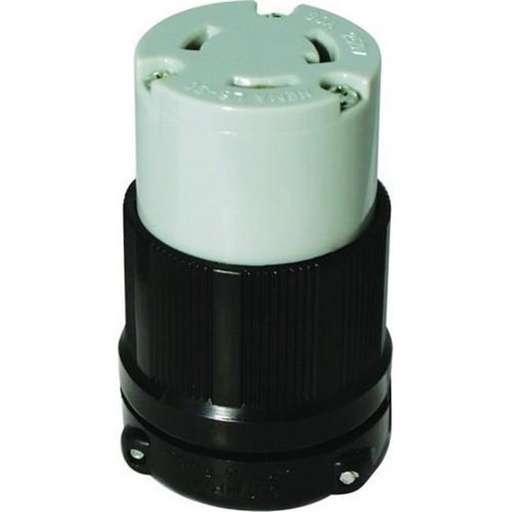 [89751] Morris 89751 Twist Lock Female Receptacles - 2 Pole, 3 Wire, 30A 250VAC