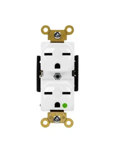 [68151-W] Enerlites 68151-W Hospital Grade 15A Receptacle