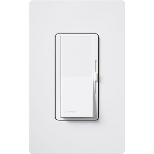 [DVTV-WH] Lutron DVTV Diva 0-10V Dimmer Switch 30mA Sink 24V Single-Pole/3-Way