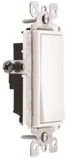 [5601-2W] Leviton 5601-2W 15A  120/277V Decora Rocker Single-Pole