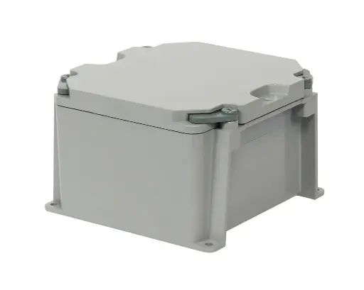 [JBX664] PVC Junction Box 6x6x4 Inch 172.05 Cubic-Inch Gray