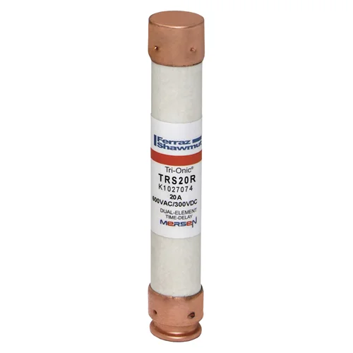 [TRS20R] Mersen TRS20R 20A 600VAC Class RK5 Time-Delay Fuse (Tri-Onic TRS-R)