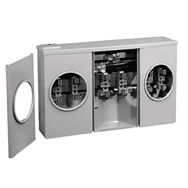 [SDC320PW] Hydel SD320PW Meter Socket, 3 gang, 200A Main, 100A per position, 600V, Combination