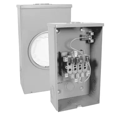 [SFC703PW] Hydel 100A 7 Jaw 3 Phase Meterbase