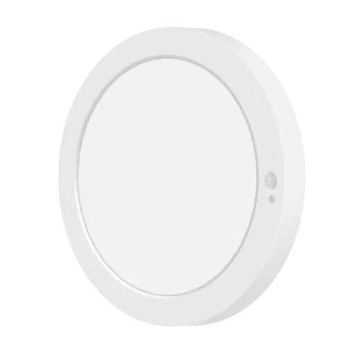 [HM07-PR9-18W120-3CCT-MS-SA] Votatec HM07-PR9-18W120-3CCT-MS-SA White 18W 9" PIR Sensor LED Slim Flush Mount 