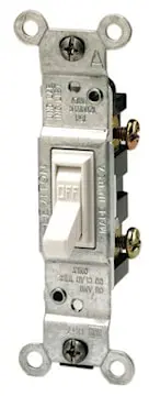 [1453-W] 15A-120V 3 Way/Non Ground Screw