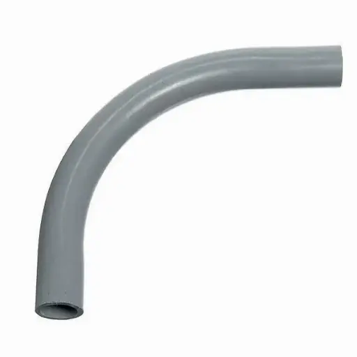 [902060] 2" PVC 90° long sweep bend 