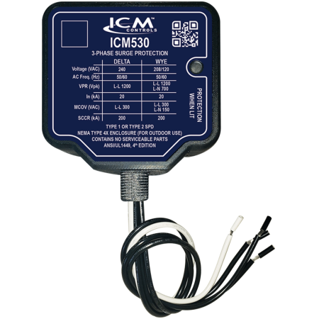 [ICM530] ICM Controls ICM530 3-Phase Surge Protective Device for 240VAC