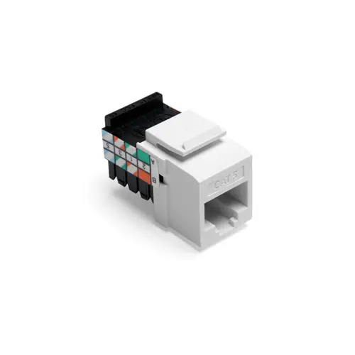 [41108-RW5] LEVITON 41108-RW5 QuickPort Cat 5 Cable Connector RJ45 8 Positions