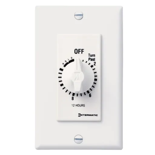 [FF12HHC] Intermatic 12 Hour 125-277 V SPST w/ Hold For Continuous Duty