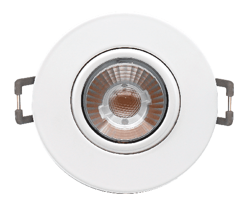[VO-GRP3W8-120-D-5WAY/WH] Votatec VO-GRP3W8-120-D-5WAY/WH 3″ Eyeball – 5CCT Adjustable – Circle