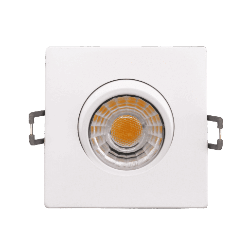 [VO-GSP3W8-120-D-5WAY/WH] Votatec VO-GSP3W8-120-D-5WAY/WH 3″ Eyeball – 5CCT Adjustable – Square