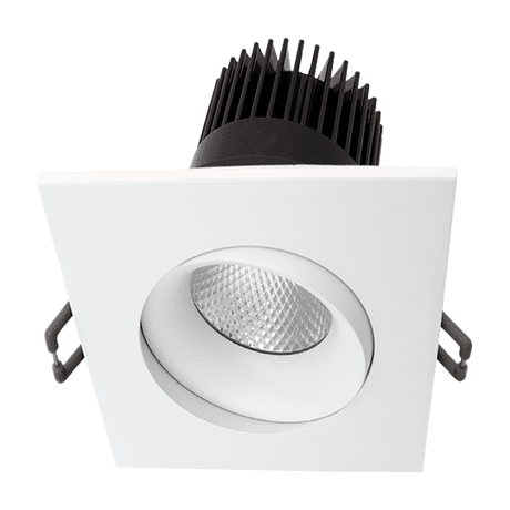 [VO-SP3.5W12-120-D-5WAY/WH] Votatec VO-SP3.5W12-120-D-5WAY/WH 3.5 in Regressed Gimbal Downlight, 12W, 5CCT, White