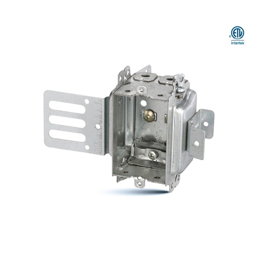 [3102-LSSAX] Gangable Device Single Box with Wrap Around Bracket for Steel Studs |3102-LSSAX