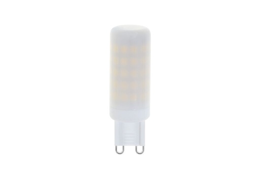 [G9-CR64LED-6W-3K-Milky] Votatec G9-CR64LED-6W - MILKY 6W G9 3000K Dimmable Milky Bulb