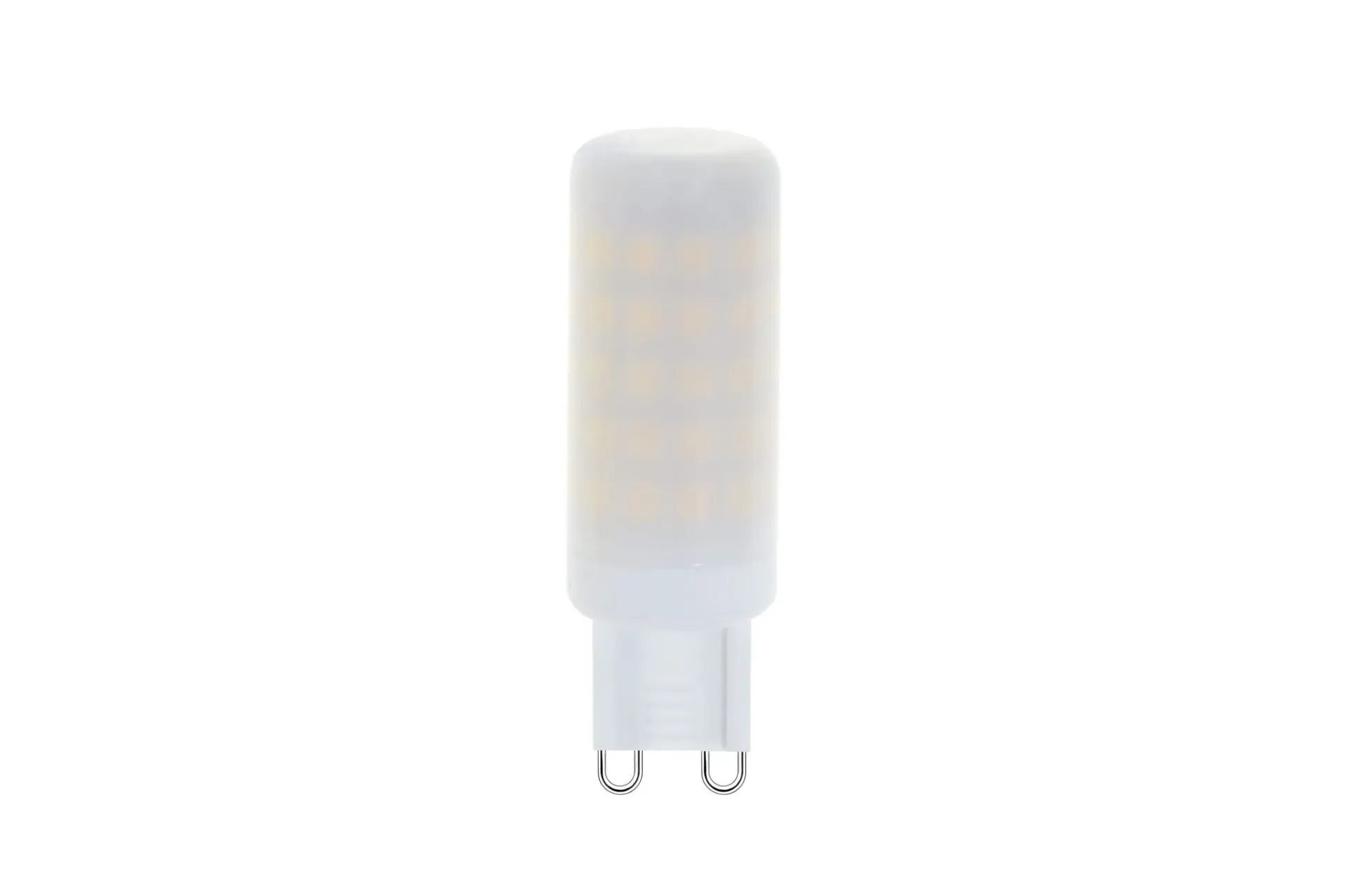 [G9-CR64LED-6W-3K-Milky] Votatec G9-CR64LED-6W - MILKY 6W G9 3000K Dimmable Milky Bulb