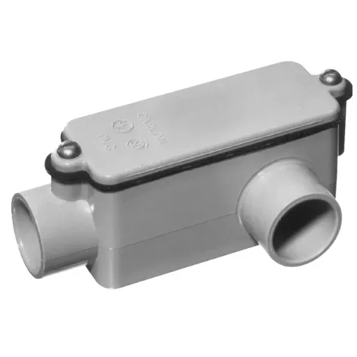 [LL-40S] 1-1/4" PVC Type LL Non-Metallic Conduit Body