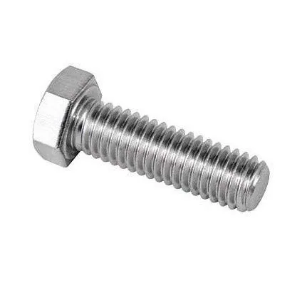 3/8" X 1" Hex Cap Bolt Zinc Plated (100pcs)